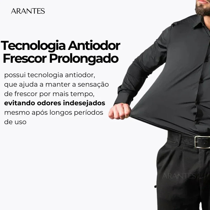 COMPRE 1 LEVE 2 | Camisa Social Ultra Elastech Anti amassados