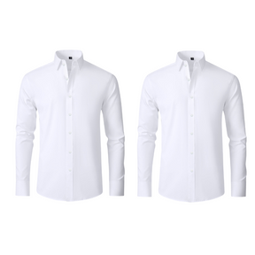 (Compre 1 Leve 2) Camisa Social Italian Ultra Tech Anti amassados +RELÓGIO DE BRINDE!